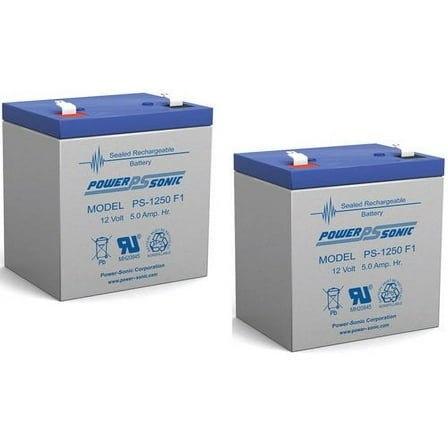 POWERSONIC PS1250F1 PS1250F1 12V - 2 Pack