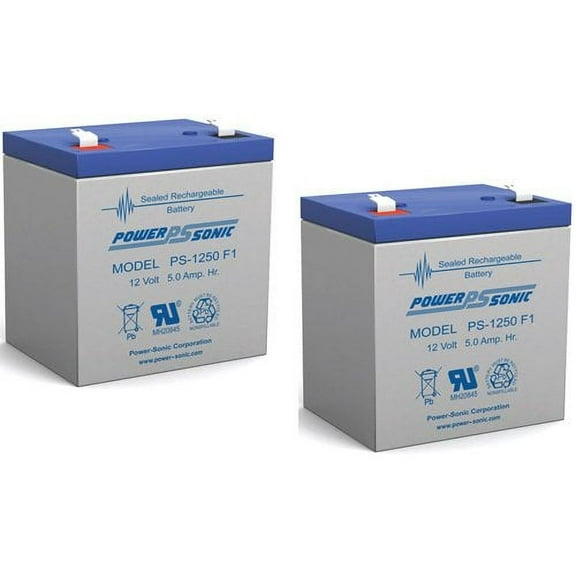 POWERSONIC PS1250F1 PS1250F1 12V - 2 Pack