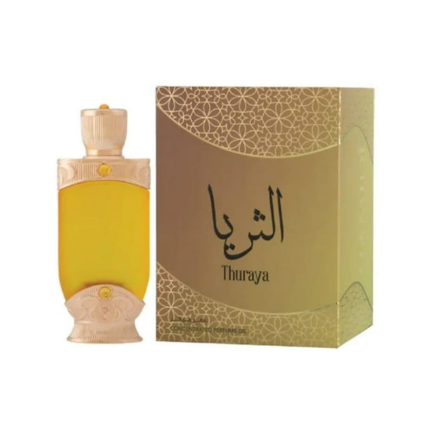 Aceite de perfume concentrado Thuraya de Hamidi para unisex, 0,67 oz
