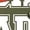 Military Green, variant on Live Laugh Lock And Load