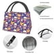 thumbnail image 4 of Fotbe rock Skull record Bolsa Térmica Portátil con Estampado, Bolsa de Entrega de Alimentos Aislada, Bolsa Reutilizable de Gran Capacidad para Comidas y Supermercado, 4 of 6