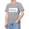 thumbnail image 3 of TZEWGL Tees For Girl Boy Short Sleeve Graphic Prints Trendy Fans Present Top For Newborns size 2-3T, 3 of 6