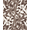 Brown White, Pattern 1, variant on ODIKA 8'x10' Washable Area Rug Cow Patches Fake That Feel Placemats Mini Table Print Spotted Playful Expressive for Dining Room, Large Office, Lounge, Non-Slip Chair-Friendly Mat