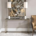 thumbnail image 2 of Bowery Hill Contemporary Modern Console Table in Charcoal Gray, 2 of 6