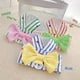 thumbnail image 2 of Stripe Dog Cat Harness and Lead Leash Cute Pet Vest Harness With Bow Puppy Kitten Outdoor Walk Training Accessories Breathable ShopWise Round, 2 of 9