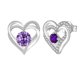 thumbnail image 2 of Pendientes de piedra natal para mujer, regalo de cumpleaños para mamá, mujer, niña, señora, joyería Wmkox8yi sjalhkljlk4155, 2 of 2