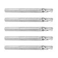 thumbnail image 2 of 5pcs Tungsten Steel Spiral Router Bit Wood Carving Milling Cutter Accessory 3.175 X 6mm, 2 of 3