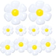 thumbnail image 1 of Yanonmyfd Globos Daisy, 10 Pcs Globos de Flor de Margarita Blanca, Decoraciones de Fiesta de Cumpleaños Groovy Boho Daisy, Baby Shower Boda Pascua Productos para Fiestas, 1 of 8