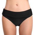 thumbnail image 1 of SURJDE Women's Bathing Suit Bottoms Full Coverage Ruched Bikini Tankini Bottom Swimsuit Brief, 1 of 5
