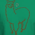thumbnail image 3 of CafePress - Cute Alpaca Dark T Shirt - Men's Classic Graphic Cotton T-Shirt, 3 of 4
