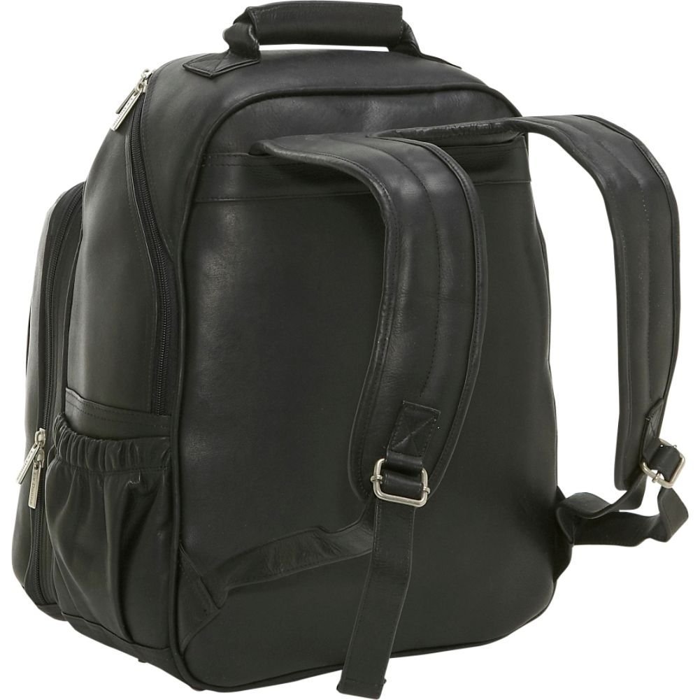 Le Donne Leather Vachetta Large Laptop Backpack T-620B-R - image 3 of 5