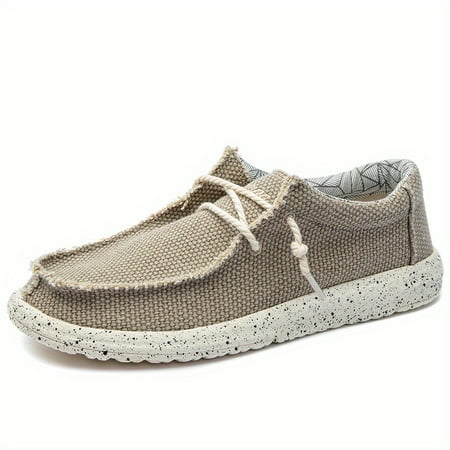 

Men Canvas Shoes Fashion Casual Lace-up Skate Shoes Walking Sneakers Spring And Summer