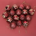 thumbnail image 4 of WE 16 pcs Christmas Tree Balls Xmas Decoration Ornaments Christmas Ball Ornaments 6cm, 4 of 7