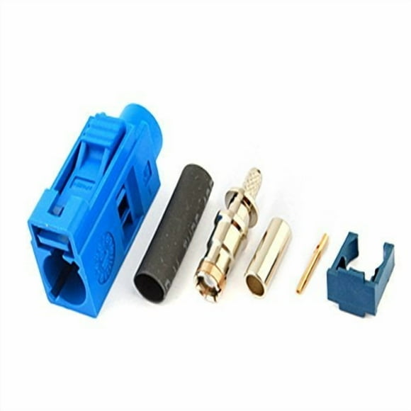2pcs Rf Coaxial Cable Connector Fakra C Female Crimp Suitable Cable Rg174 Rg316 Lmr100 for GPS Telematics or Navigation Ships from USA