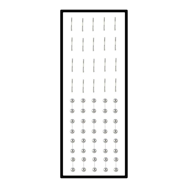 Juego de joyas para piercing Yuyangstore 40 piezas de plata A