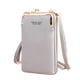 thumbnail image 3 of Bolso bandolera Yuyangstore para teléfono móvil Mujer Gris monedero del teléfono celular, 3 of 8