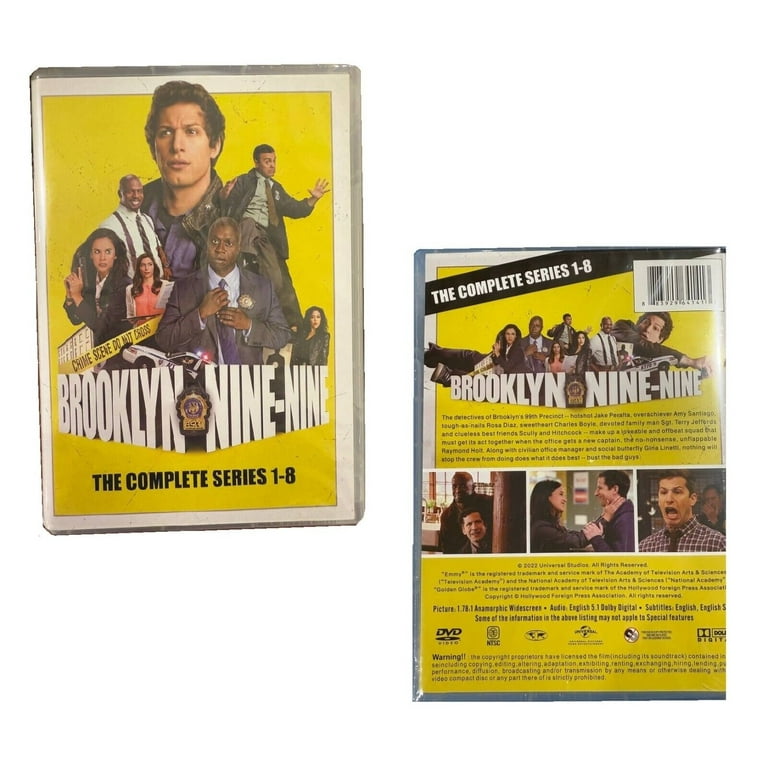 Brooklyn Nine Nine Complete Series Seasons 1-8 DVD Set - Walmart.com