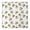 White Cow Head, variant on White Cow Milk Cloud Pattern Square Fitted Tablecloth with Elastic Edge,Square Table Cover,Washable Elastic Table Cover for Home Kitchen Party Decor 36"x36"