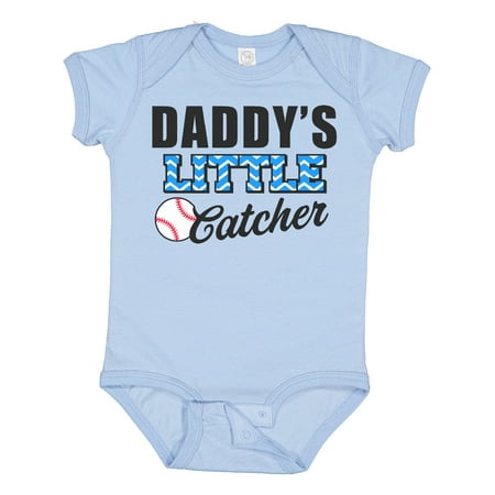 

Inktastic Baseball Daddys Little Catcher Gift Baby Boy Bodysuit