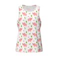 thumbnail image 4 of Gaeub Funny Little Pigs Men's Athletic Tank Top, Workout Sleeveless Shirts, Running Tank Tops for Gym, Running, Training - Small, 4 of 9