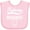 AD-Pink, variant on Inktastic Future Dental Hygienist Boys or Girls Baby Bib