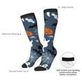 thumbnail image 4 of Xecao Halloween Print Compression Socks for Both Men And Women for Running, Travel, Flight, Nurse, 4 of 6