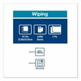 thumbnail image 2 of Tork Paper Wiper, Centerfeed, 2-Ply, 9 x 13, White, 800/Roll, 2 Rolls/Carton, 2 of 7