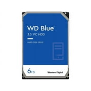 WD Blue 6TB Desktop Hard Disk Drive - 5400 RPM SATA 6Gb/s 256MB Cache 3.5 Inch - WD60EZAX