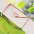 thumbnail image 2 of Clips en Papier, 12 Pcs Forme Enveloppe Fournitures de Papeterie Clip Marque-Page pour Professionnels, 2 of 10