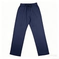 thumbnail image 6 of BVnarty Men's Straight Leg Casual Denim Pants Durable Denim Fabric Basic Fit Classic Jeans for Daily Outings Street Style Navy M, 6 of 9