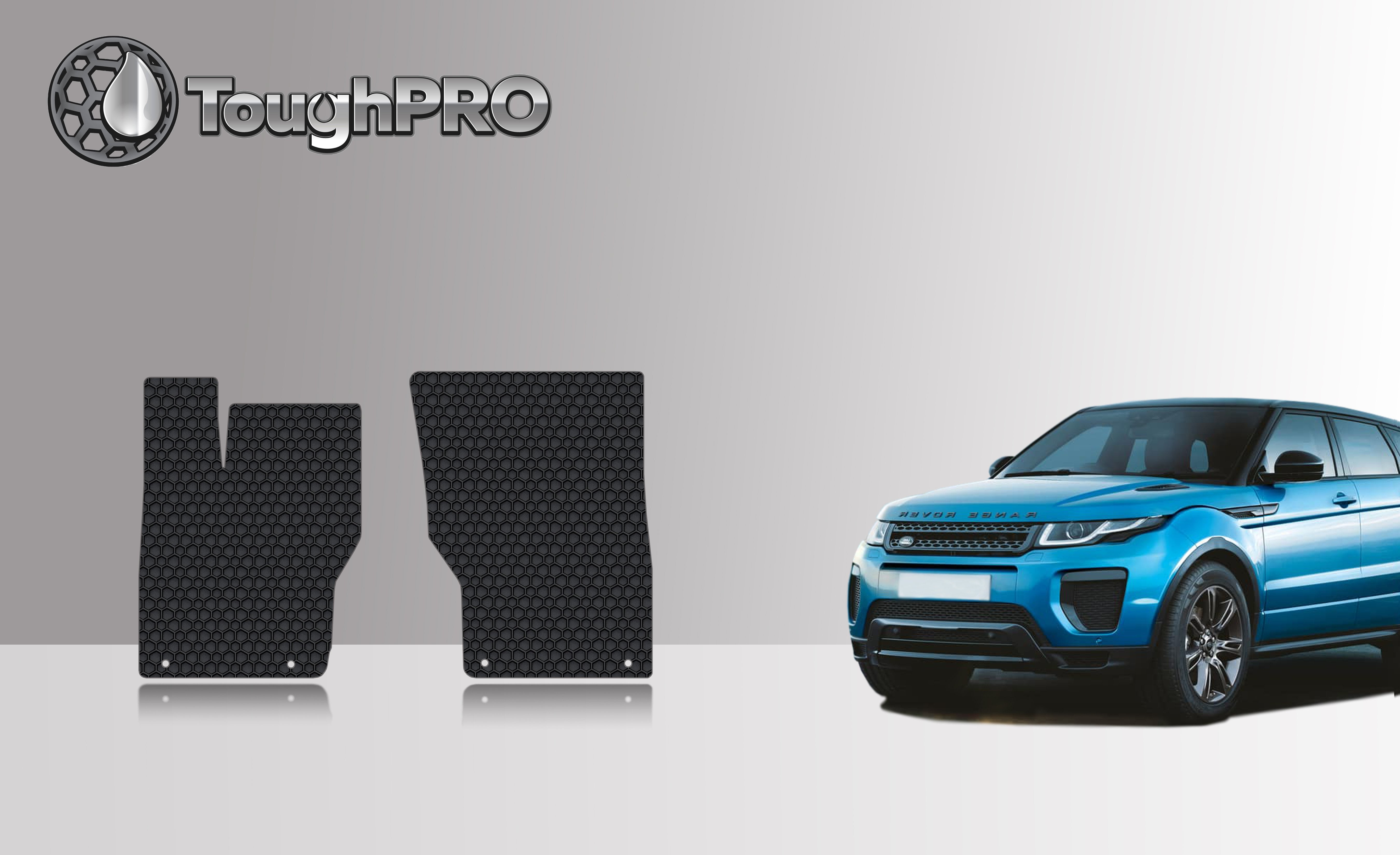 ToughPRO Floor Mat Accessories Two Front Mats Compatible with 2020 Land