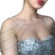 thumbnail image 2 of Cadena de hombro de diamantes de imitación de boda de múltiples capas, collar de novia de cristal, cadena de cuerpo de diamantes de imitación sexy, cadena de brazo con borla, 2 of 5