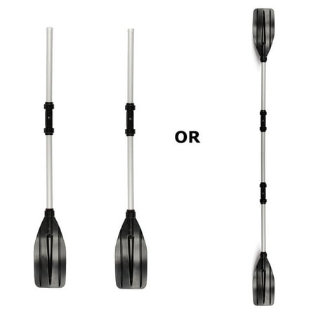 - Meigar Kayak Paddles / Boat Oars Aluminum Alloy Detachable Afloat Kayak Oars for Paddles Boat Rafting Canoe