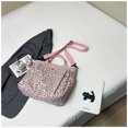 thumbnail image 5 of PRIYAL Leopard Tote Bag for Women Nylon Shoulder Handbag Crossbody Bag | Lightweight Leopard Print Tote Handbag for Travel Work, 5 of 7