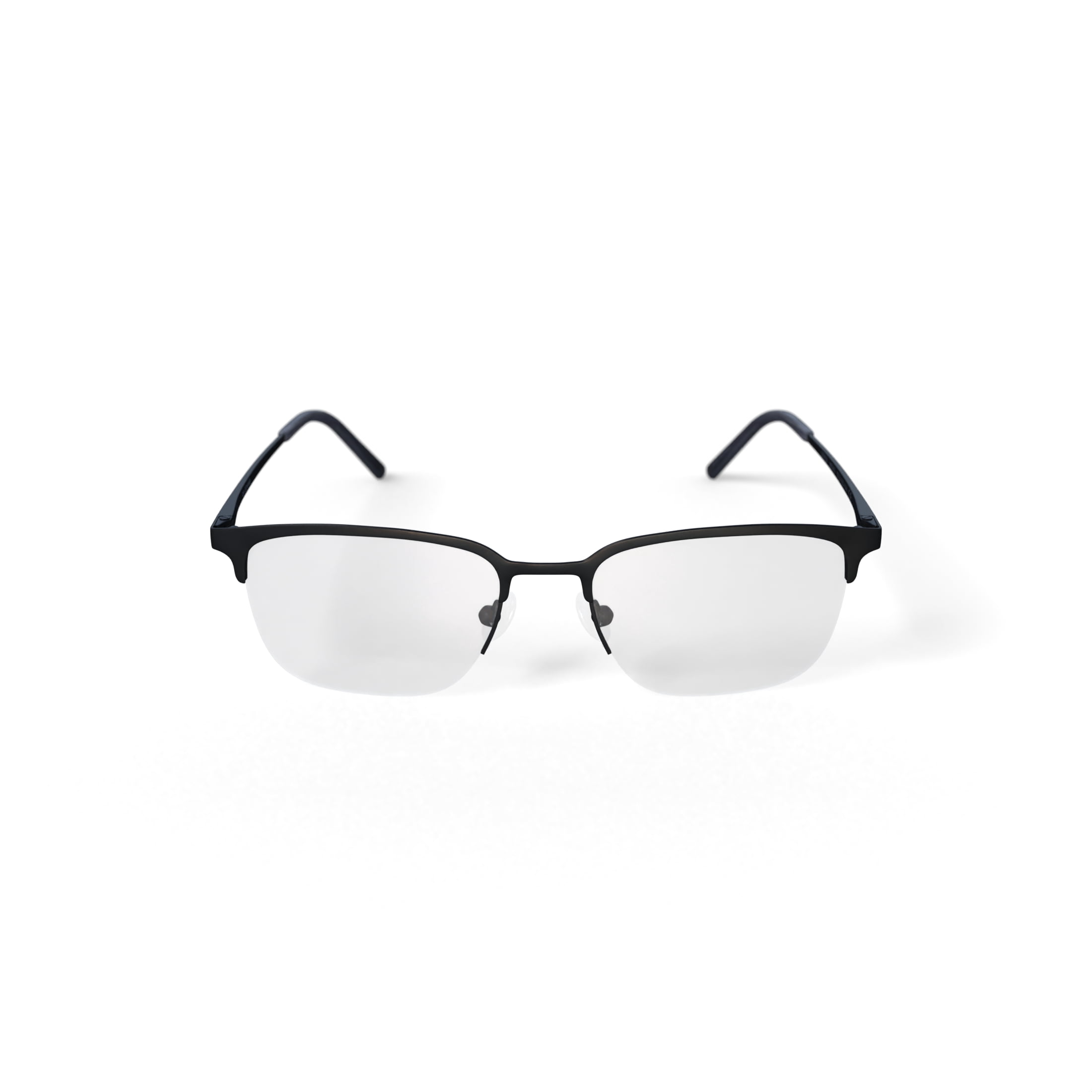 Bio Eyes Men's Orion Browline Prescription Eyeglasses with Case, Green
