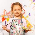 thumbnail image 3 of Chihuahua Dog and Flower Kids Aprons for Girls and Boys,Adjustable Neck Strap Toddler Aprons for Kids Cooking Baking, 3 of 7