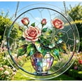 thumbnail image 5 of Suncatcher Sun Catchers Indoor Window Acrylic DIY Puzzle Tree of Life 7.4 Inch Window Hanging Home Garden Decor House Warming Gifts for Women by PALIFEUR, 5 of 10