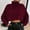 Wine, variant on Aloohaidyvio Sweaters for Women,Women Plus Size Casual Round Neck Loose Printed Long Sleeve Tops Sweater