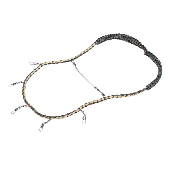 Fly Fishing Lanyardwith Tippet Holder,Fly Fishing Nylon Braided Fly Fishing Accessories Fly Fishing Tools Professional Grade