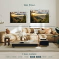 thumbnail image 4 of Elephant Stock Sunrise In Smoky Mountains Wall Art - Horizontal Canvas Wall Art - Living Room Wall Decor - Nature Canvas - Green And Blue Decor - 45" x 30", 4 of 8