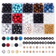 thumbnail image 1 of DIY Beads Jewelry Making Finding Kit Including Natural & Mixed Gemstone & Plastic & Seed & Rhinestone Spacer Beads Mixed Color 618Pcs/box, 1 of 6