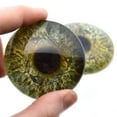 thumbnail image 2 of Viking Ravens Celtic Sage Green Glass Eyes, 2 of 11