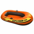 thumbnail image 2 of Intex Explorer 200 Inflatable Youth Pool Boat Raft (Raft Only) (3 Pack), 2 of 4