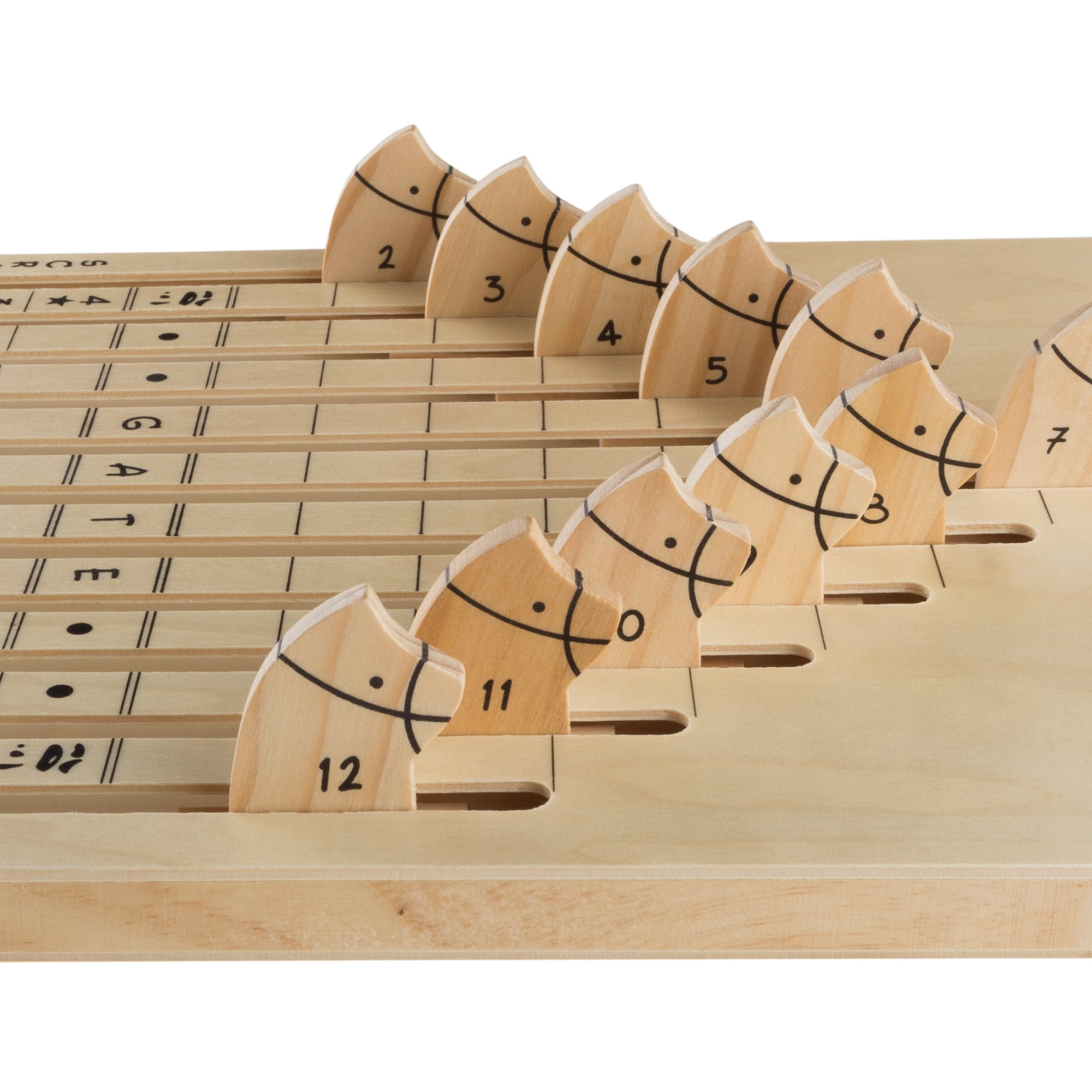 Hey Play Child Wooden Horse Race Dice Board Game