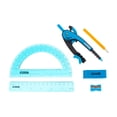 thumbnail image 3 of Craft County 5 Piece School Kit with Zipper Pouch | School Supplies | Math and Science, 3 of 4