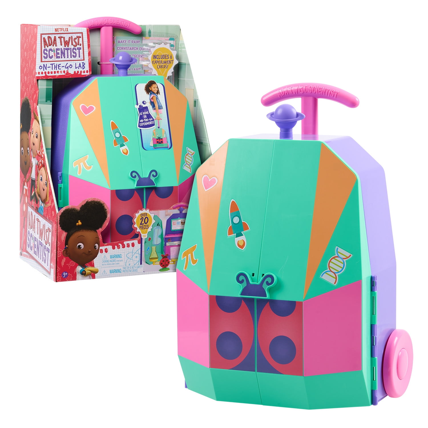 Ada Twist, Scientist On-The-Go Lab Set, STEM Projects and Toys for Kids, Kids Toys for Ages 3 up
