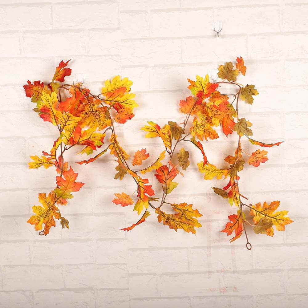 Thanksgiving Decorations Fall Garland, Thanksgiving Decor Autumn Maple