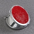 thumbnail image 2 of 1 Pce Miroir Créatif Pliant Miroir Cosmétique Double Face Miroir Portable en Strass pour Filles Femmes Dames Rouge, 2 of 8