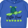 thumbnail image 3 of Inktastic Hilton Head Cute Smiling Sea Turtle Toddler Hoodie, 3 of 4