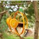 thumbnail image 4 of pstuiky Alimentador de colibríes de metal para exteriores, jardín o patio. Incluye soporte para bebedero., 4 of 7